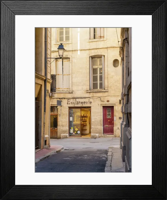 Framed Print : Old Town in Montpellier, Herault, France Framed Print : Old Town in Montpellier, Herault, France