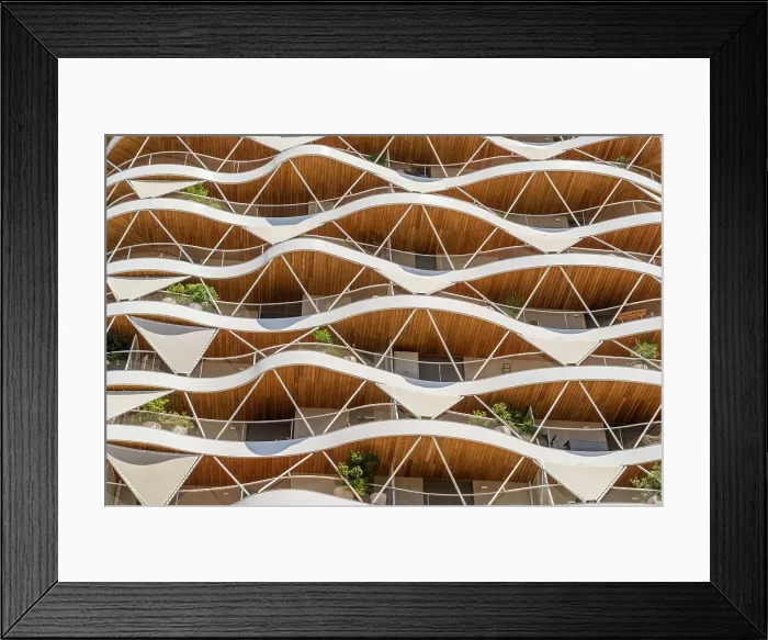 Framed Print : Higher Roch Residence, Montpellier, Herault, France Framed Print : Higher Roch Residence, Montpellier, Herault, France