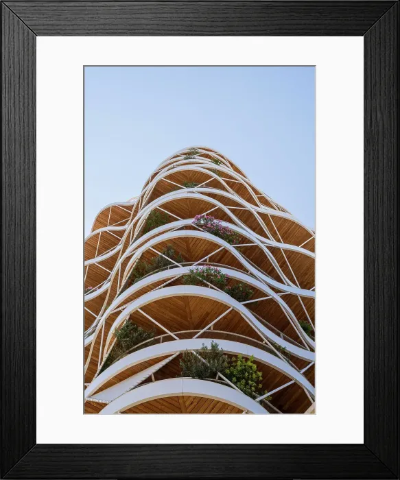Framed Print : Higher Roch Residence, Montpellier, Herault, France Framed Print : Higher Roch Residence, Montpellier, Herault, France