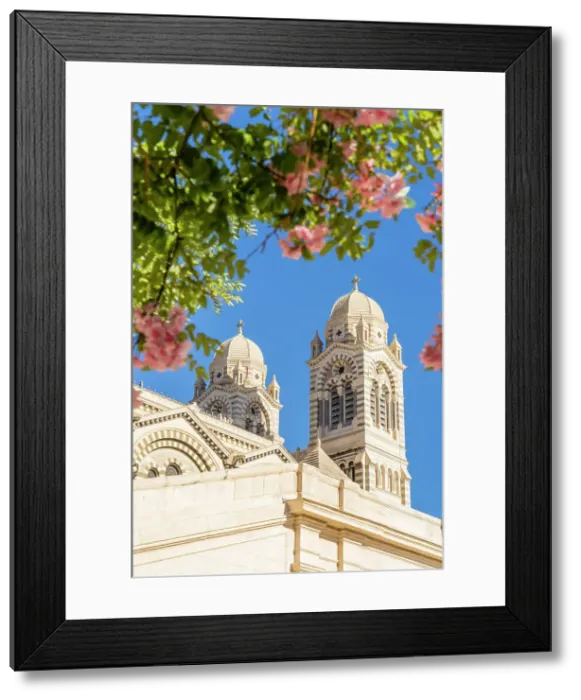 Framed Print : Marseille cathedral or Cathedral La Major, Marseille, Provence Alpes Cote d'Azur, Bouches du Rhone, France