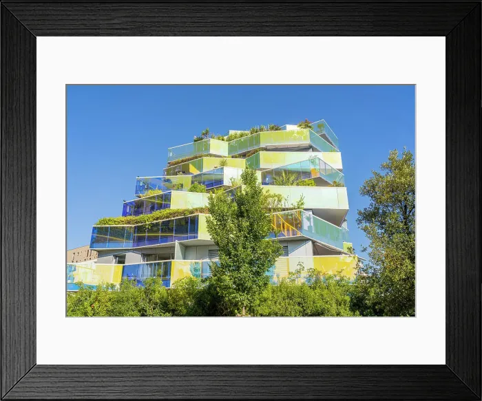 Framed Print : Koh I Noor Residence, Montpellier, Herault, France Framed Print : Koh I Noor Residence, Montpellier, Herault, France