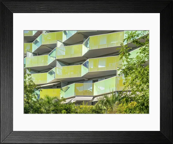 Framed Print : Koh I Noor Residence, Montpellier, Herault, France Framed Print : Koh I Noor Residence, Montpellier, Herault, France