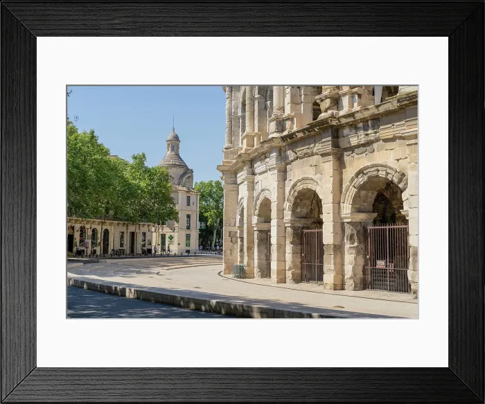 Framed Print : Amphitheatre of Nimes, Nimes, Gard, France