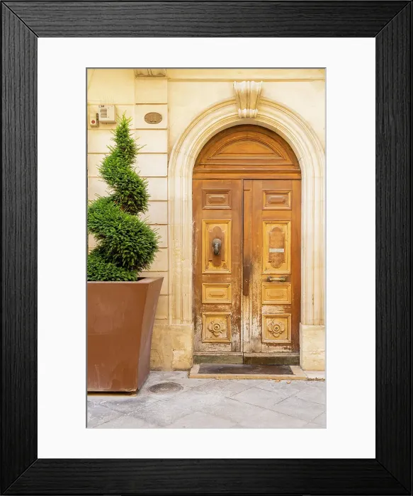 Framed Print : Door, Nimes, Gard, France Framed Print : Door, Nimes, Gard, France