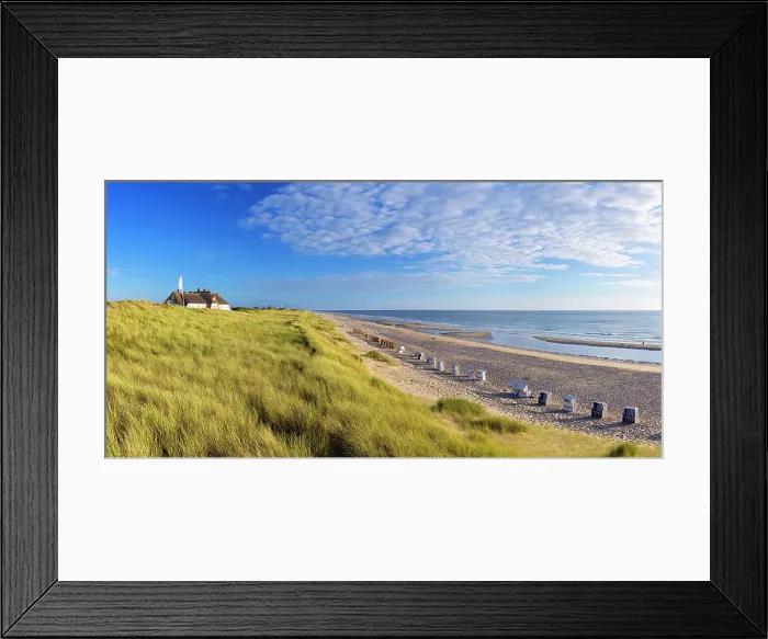 Framed Print : Rantum beach, Sylt, Schleswig Holstein, Germany Framed Print : Rantum beach, Sylt, Schleswig Holstein, Germany