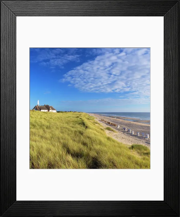 Framed Print : Rantum beach, Sylt, Schleswig Holstein, Germany Framed Print : Rantum beach, Sylt, Schleswig Holstein, Germany