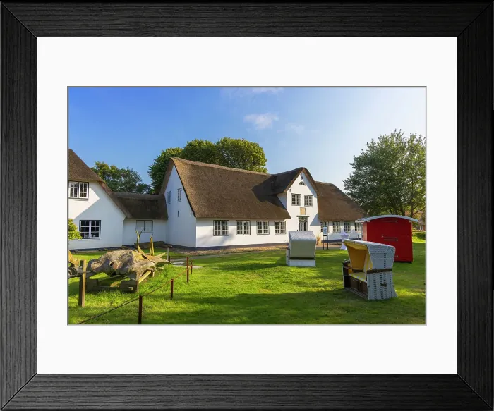Framed Print : Sylt Museum, Keitum, Sylt, Schleswig Holstein, Germany Framed Print : Sylt Museum, Keitum, Sylt, Schleswig Holstein, Germany