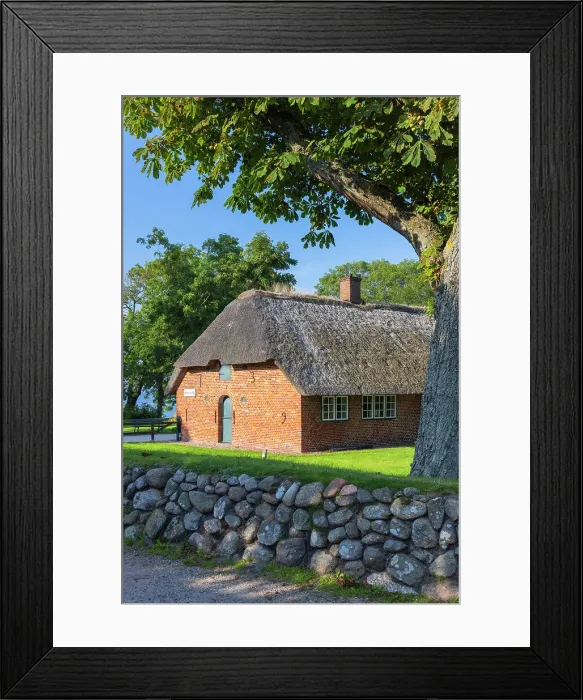 Framed Print : Altfriesisches Haus (Old Frisian House), Keitum, Sylt, Schleswig Holstein, Germany Framed Print : Altfriesisches Haus (Old Frisian House), Keitum, Sylt, Schleswig Holstein, Germany