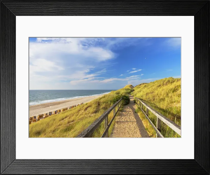 Framed Print : Red Cliffs beach (Rotes Kliff), Kampen, Sylt, Schleswig Holstein, Germany Framed Print : Red Cliffs beach (Rotes Kliff), Kampen, Sylt, Schleswig Holstein, Germany