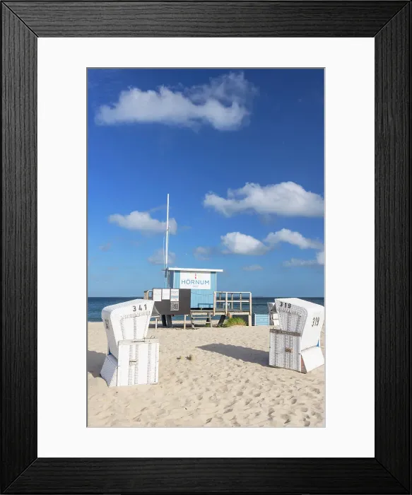 Framed Print : Hornum beach, Sylt, Schleswig Holstein, Germany Framed Print : Hornum beach, Sylt, Schleswig Holstein, Germany