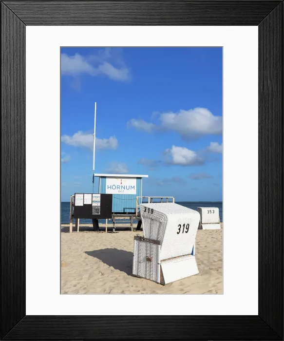 Framed Print : Hornum beach, Sylt, Schleswig Holstein, Germany Framed Print : Hornum beach, Sylt, Schleswig Holstein, Germany