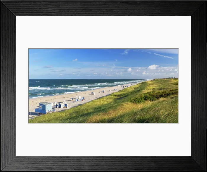 Framed Print : Hunde beach, Hornum, Sylt, Schleswig Holstein, Germany Framed Print : Hunde beach, Hornum, Sylt, Schleswig Holstein, Germany