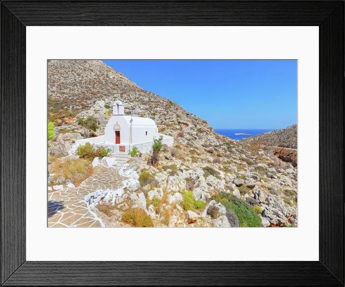Framed Print : Orthodox chapel, Folegandros Island, Cyclades Islands, Greece Framed Print : Orthodox chapel, Folegandros Island, Cyclades Islands, Greece
