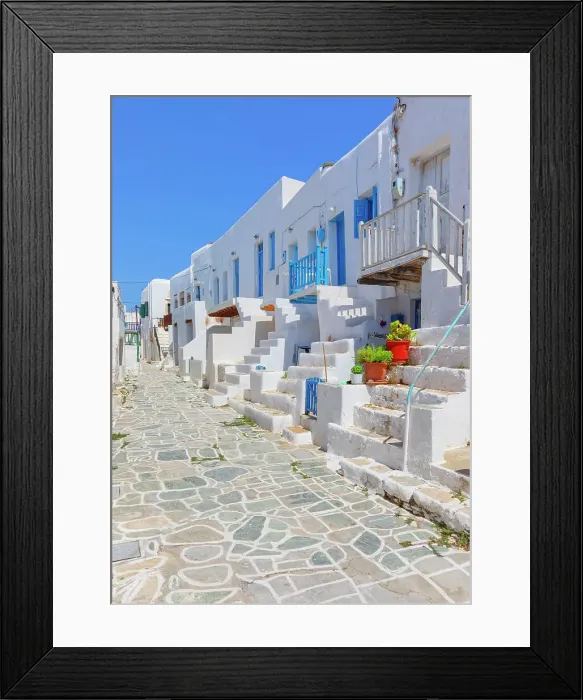 Framed Print : View of Kastro, Chora village oldest settlement, Chora, Folegandros Island, Cyclades Islands, Greece Framed Print : View of Kastro, Chora village oldest settlement, Chora, Folegandros Island, Cyclades Islands, Greece