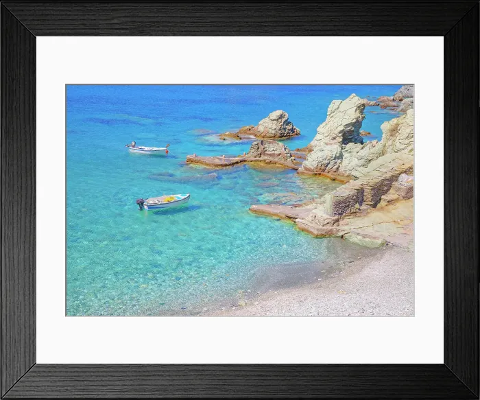 Framed Print : Beach, Agali, Folegandros Island, Cyclades Islands, Greece Framed Print : Beach, Agali, Folegandros Island, Cyclades Islands, Greece