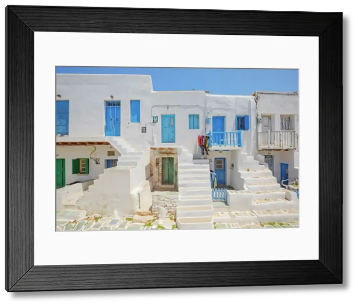 Framed Print : View of Kastro, Chora village oldest settlement, Chora, Folegandros Island, Cyclades Islands, Greece Framed Print : View of Kastro, Chora village oldest settlement, Chora, Folegandros Island, Cyclades Islands, Greece