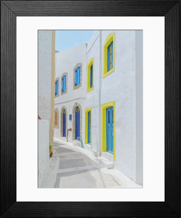 Framed Print : Old town, Nikia, Nisyros Island, Dodecanese Islands, Greece Framed Print : Old town, Nikia, Nisyros Island, Dodecanese Islands, Greece