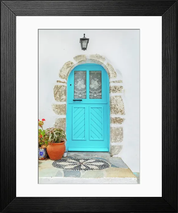 Framed Print : Traditional house, Mandraki, Nisyros Island, Dodecanese Islands, Greece