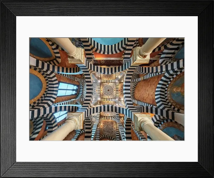 Framed Print : The stunning interior of the Rocchetta Mattei, an historical building in the Appennino Bolognese, Italy Framed Print : The stunning interior of the Rocchetta Mattei, an historical building in the Appennino Bolognese, Italy