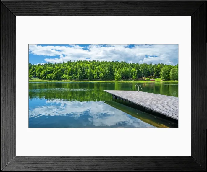Framed Print : Europe, Italy, Trentino. The lake Lago Santo in the Cembra valley Framed Print : Europe, Italy, Trentino. The lake Lago Santo in the Cembra valley