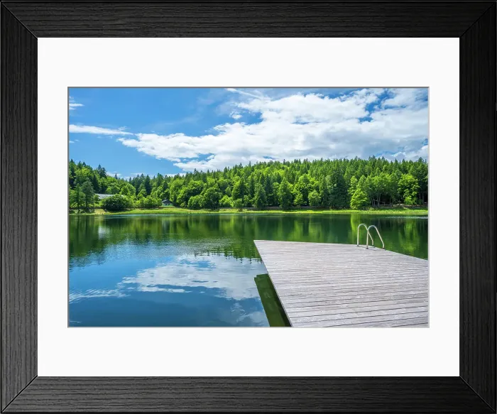 Framed Print : Europe, Italy, Trentino. The lake Lago Santo in the Cembra valley Framed Print : Europe, Italy, Trentino. The lake Lago Santo in the Cembra valley