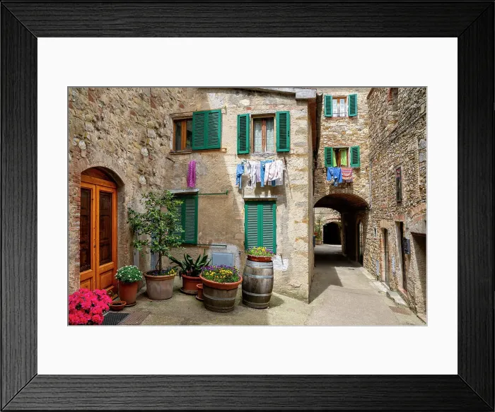 Framed Print : Castellina of Chianti, Chianti Region, central Tuscany, Italy Framed Print : Castellina of Chianti, Chianti Region, central Tuscany, Italy