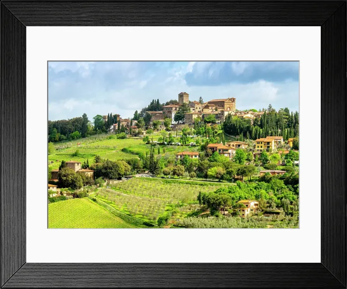 Framed Print : Panzano, Chianti Region, central Tuscany, Italy Framed Print : Panzano, Chianti Region, central Tuscany, Italy
