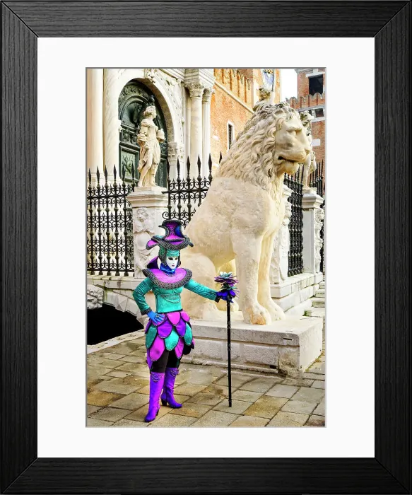 Framed Print : Carneval Costumes, Veneto, Venice, Italy Framed Print : Carneval Costumes, Veneto, Venice, Italy