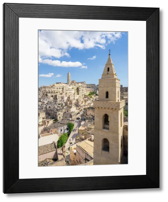Framed Print : Sassi di Matera, The old town carved out of the rocks, UNESCO World Heritage Site, Matera, Basilicata, Italy Framed Print : Sassi di Matera, The old town carved out of the rocks, UNESCO World Heritage Site, Matera, Basilicata, Italy