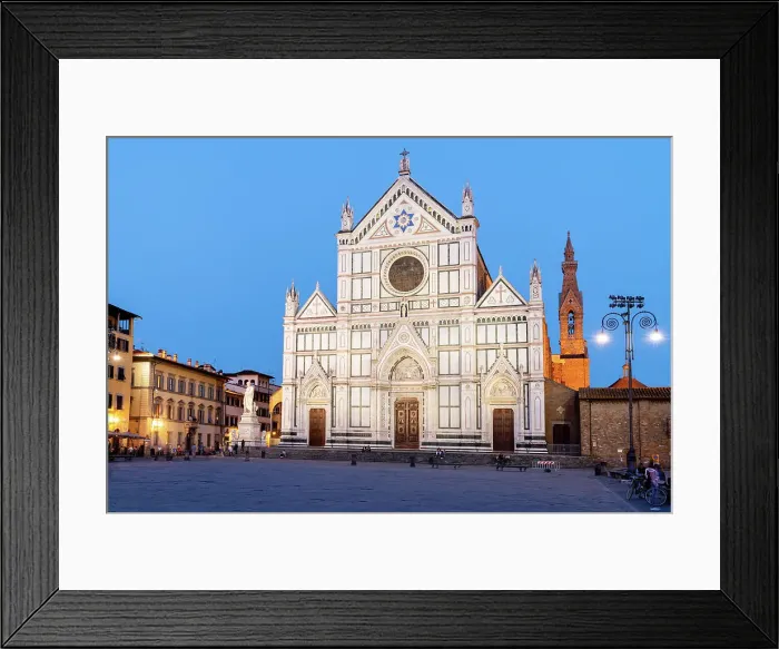 Framed Print : Santa Croce, Florence, Tuscany, Italy Framed Print : Santa Croce, Florence, Tuscany, Italy