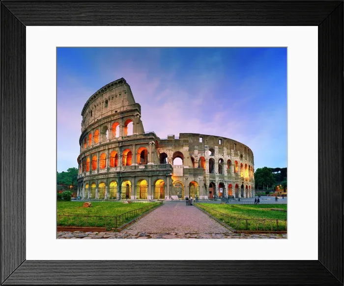 Framed Print : Colosseum, Rome Italy Framed Print : Colosseum, Rome Italy