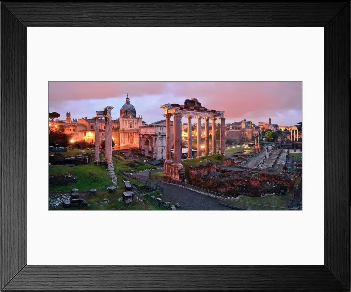 Framed Print : Roman Forum, Rome Italy