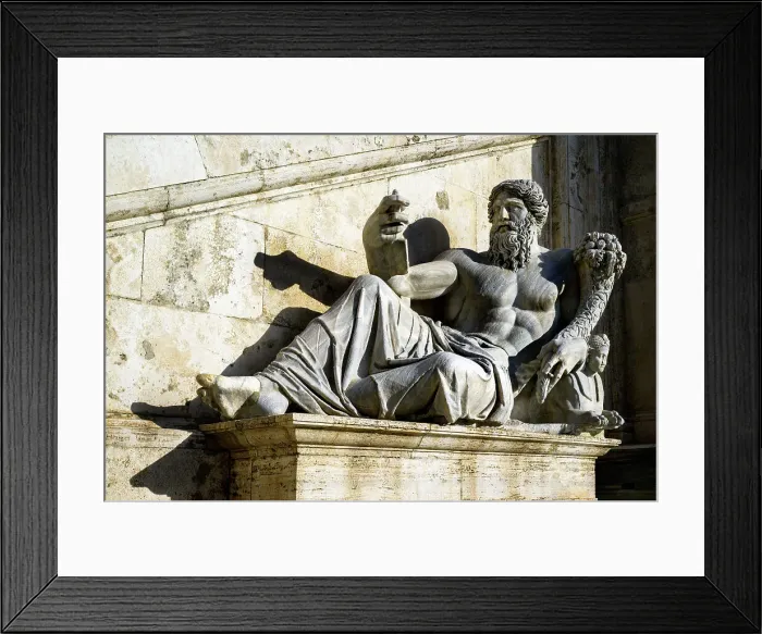 Framed Print : Statue of the Nile River God Capitoline Hill, UNESCO World Heritage Site, Rome, Lazio region, Italy Framed Print : Statue of the Nile River God Capitoline Hill, UNESCO World Heritage Site, Rome, Lazio region, Italy