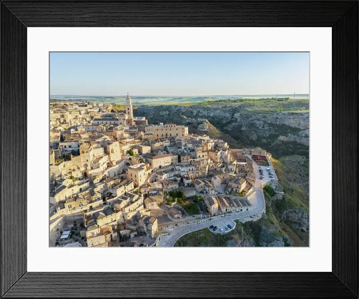 Framed Print : Sassi di Matera, The old town carved out of the rocks, UNESCO World Heritage Site, Matera, Basilicata, Italy Framed Print : Sassi di Matera, The old town carved out of the rocks, UNESCO World Heritage Site, Matera, Basilicata, Italy