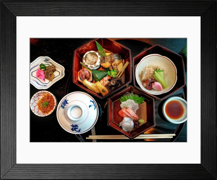 Framed Print : Traditional Japanese Lunch Box, Tokyo, Kanto, Japan Framed Print : Traditional Japanese Lunch Box, Tokyo, Kanto, Japan