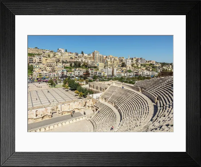 Framed Print : Roman Theatre, Amman, Jordan, Middle East, Asia Framed Print : Roman Theatre, Amman, Jordan, Middle East, Asia