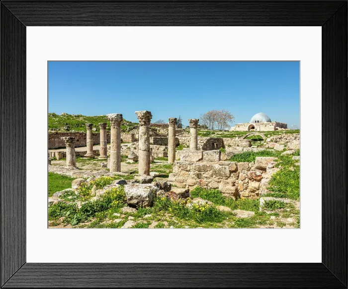 Framed Print : Amman Citadel, Amman, Jordan, Middle East, Asia Framed Print : Amman Citadel, Amman, Jordan, Middle East, Asia