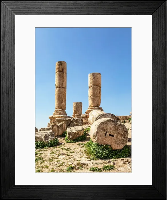 Framed Print : Amman Citadel, Amman, Jordan, Middle East, Asia Framed Print : Amman Citadel, Amman, Jordan, Middle East, Asia