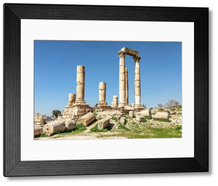 Framed Print : Amman Citadel, Amman, Jordan, Middle East, Asia Framed Print : Amman Citadel, Amman, Jordan, Middle East, Asia