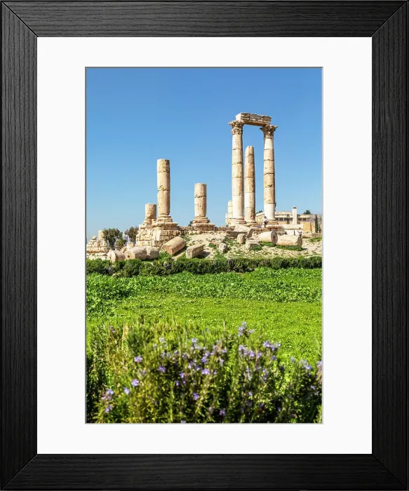 Framed Print : Amman Citadel, Amman, Jordan, Middle East, Asia Framed Print : Amman Citadel, Amman, Jordan, Middle East, Asia