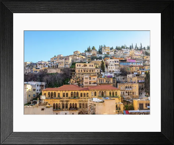 Framed Print : As-Salt, Jordan, Middle East, Asia Framed Print : As-Salt, Jordan, Middle East, Asia