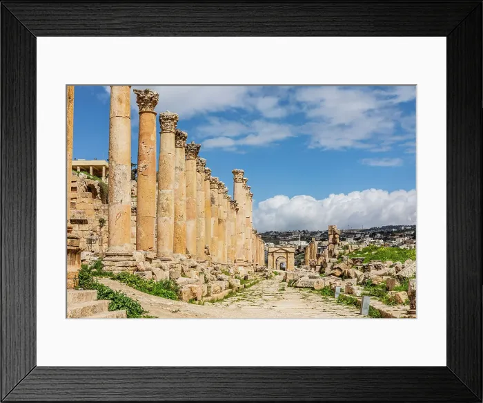 Framed Print : Jerash, Jordan, Middle East, Asia Framed Print : Jerash, Jordan, Middle East, Asia