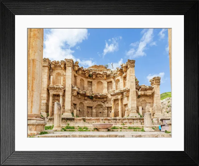 Framed Print : Nymphaeum, Jerash, Jordan, Middle East, Asia Framed Print : Nymphaeum, Jerash, Jordan, Middle East, Asia