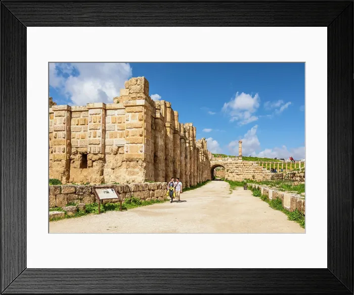 Framed Print : Jerash, Jordan, Middle East, Asia Framed Print : Jerash, Jordan, Middle East, Asia