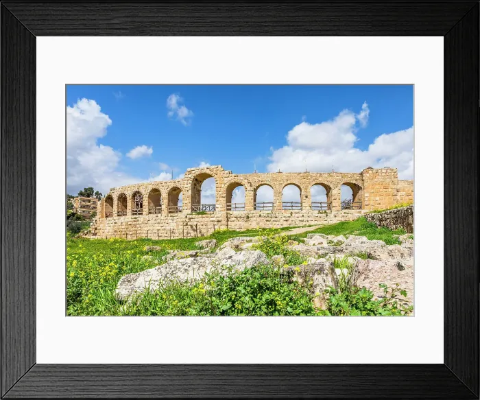 Framed Print : Jerash, Jordan, Middle East, Asia Framed Print : Jerash, Jordan, Middle East, Asia