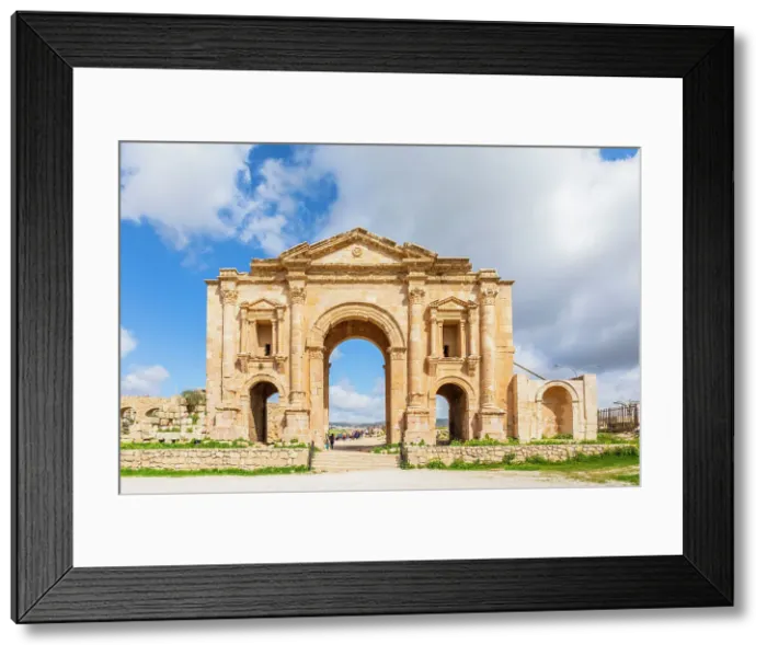 Framed Print : Arch of Hadrian, Jerash, Jordan, Middle East, Asia Framed Print : Arch of Hadrian, Jerash, Jordan, Middle East, Asia