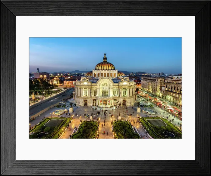Framed Print : Bellas Artes, Mexico City D.F. Mexico