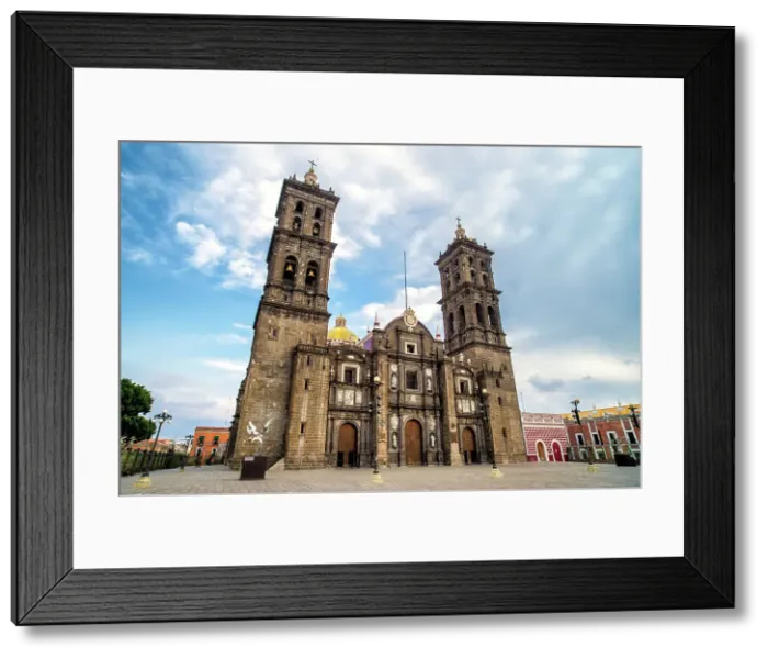 Framed Print : Catedral Basilica de Puebla, Puebla, Puebla, Mexico Framed Print : Catedral Basilica de Puebla, Puebla, Puebla, Mexico