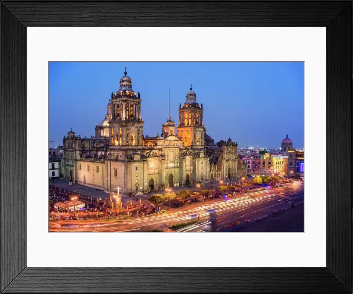 Framed Print : Catedral Metropolitana, Mexico City, Mexico Framed Print : Catedral Metropolitana, Mexico City, Mexico