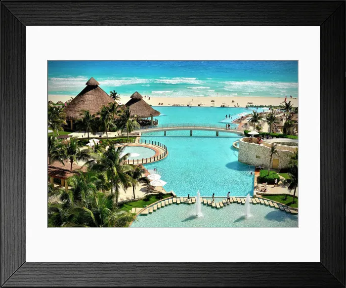 Framed Print : The Westin Hotel, Cancun, Mexico
